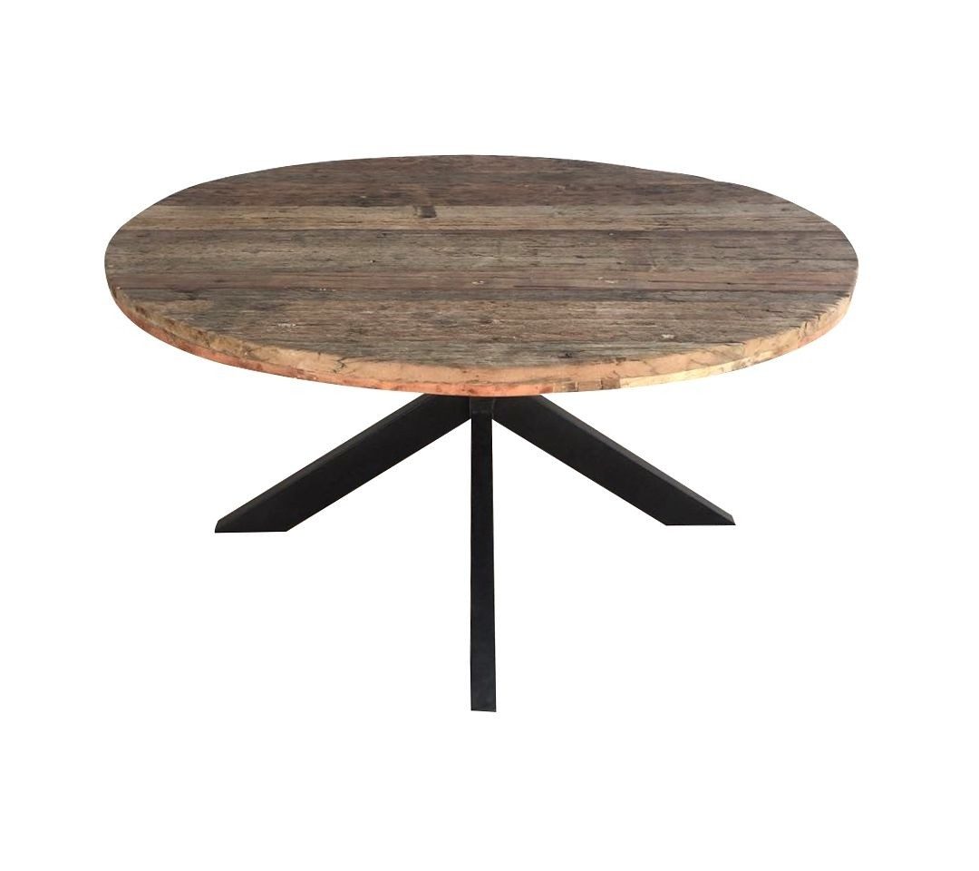 Ronde eetkamertafel Rough 130/150cm WinjeWanje