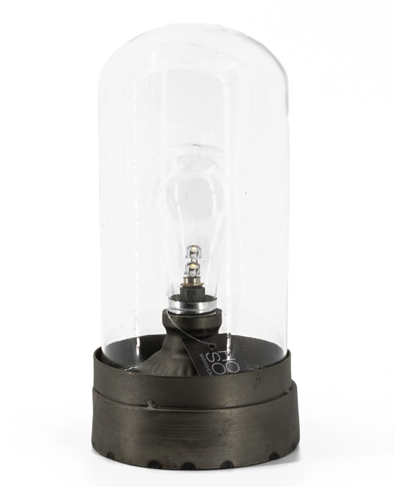 Makkelijk te gebeuren Verdachte Vaag Glazen stolp met LED lamp | WinjeWanje