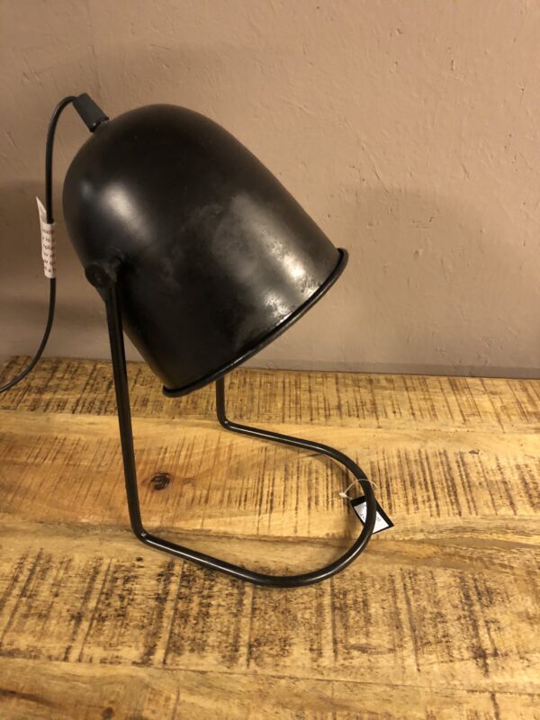 levering aan huis Kust betalen Bureaulamp Hat klein zwart | WinjeWanje